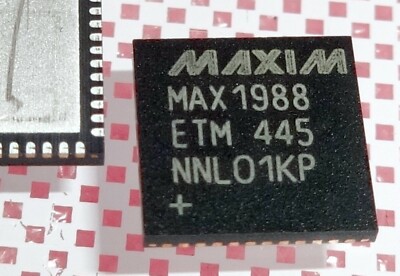 MAX1988ETM Quick-PWM Controllers 0.492V to 1.708V QFN