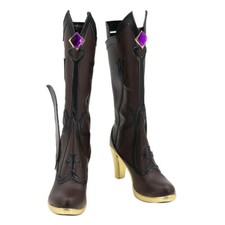 Fischl Shoes Genshin Impact Cosplay Boots