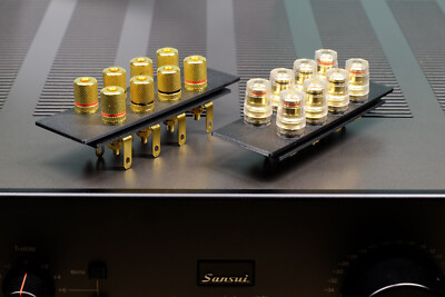 Sansui AU-777 speaker terminal upgrade kit