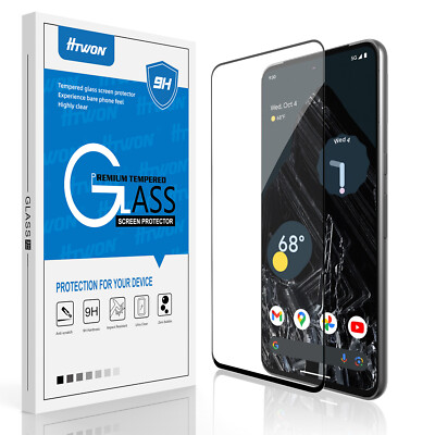 Full Coverage Anti-spy Tempered Glass Screen Protector For Google Pixel 8 Pro