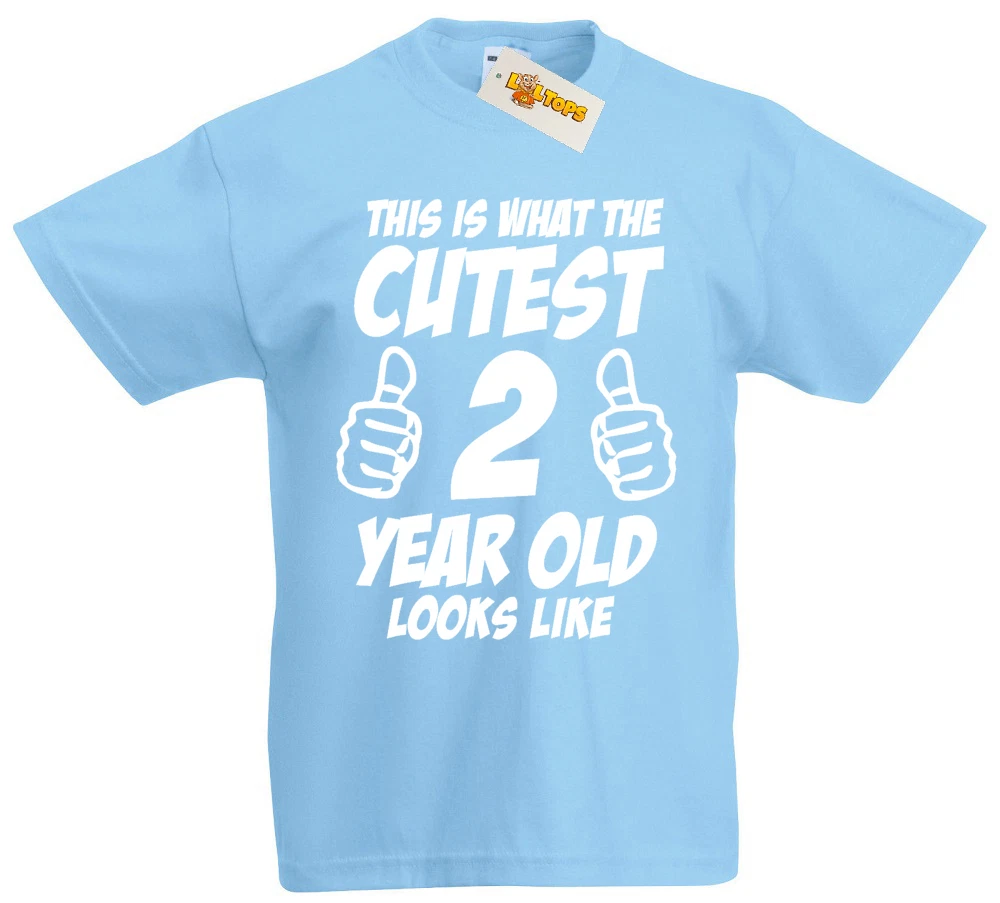 T shirt for 2 year sales old boy