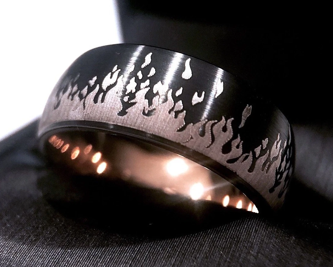 Black male engagement rings outlet