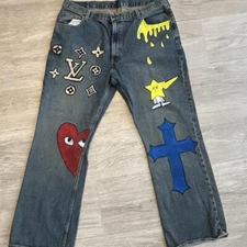 arizona jeans mens 40 X 32 Bootcut “Customized”