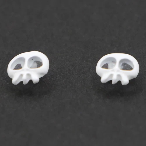 Small Skull Earrings, Skeleton Earrings Costume Jewelry