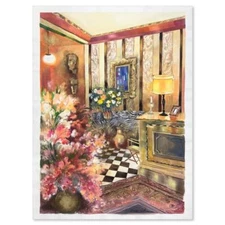 Zina Roitman Hand Signed Original Painting Art