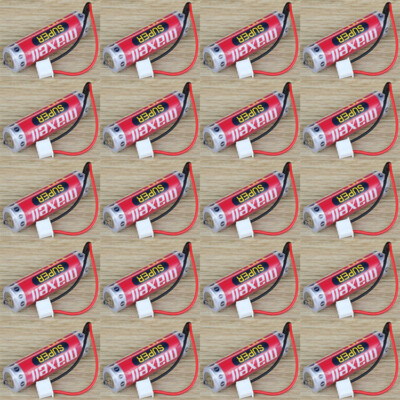 20pcs 3.6V 1800mAh MAXELL ER6C AA PLC Battery for Mitsubishi FX F2-40BL US New
