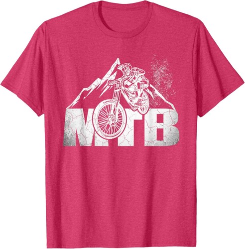 Mountain Bike T Shirt MTB Downhill Bicycle Tshirt Gift T-Shirt Hoodie - Picture 9 of 9