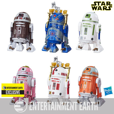 ☆STAR WARS☆Astromech Droid Pack Series Ⅱ REVIEW AND PHOTO GALLERY: Star Wars The Saga Collection TSC