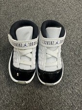 NIKE AIR JORDAN 11 XI RETRO TD WHITE BLACK CONCORD SZ 5C 378040-100