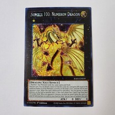 Number 100: Numeron Dragon [Secret Rare] RA01-EN039 Prices | YuGiOh 25th  Anniversary Rarity Collection | YuGiOh Cards