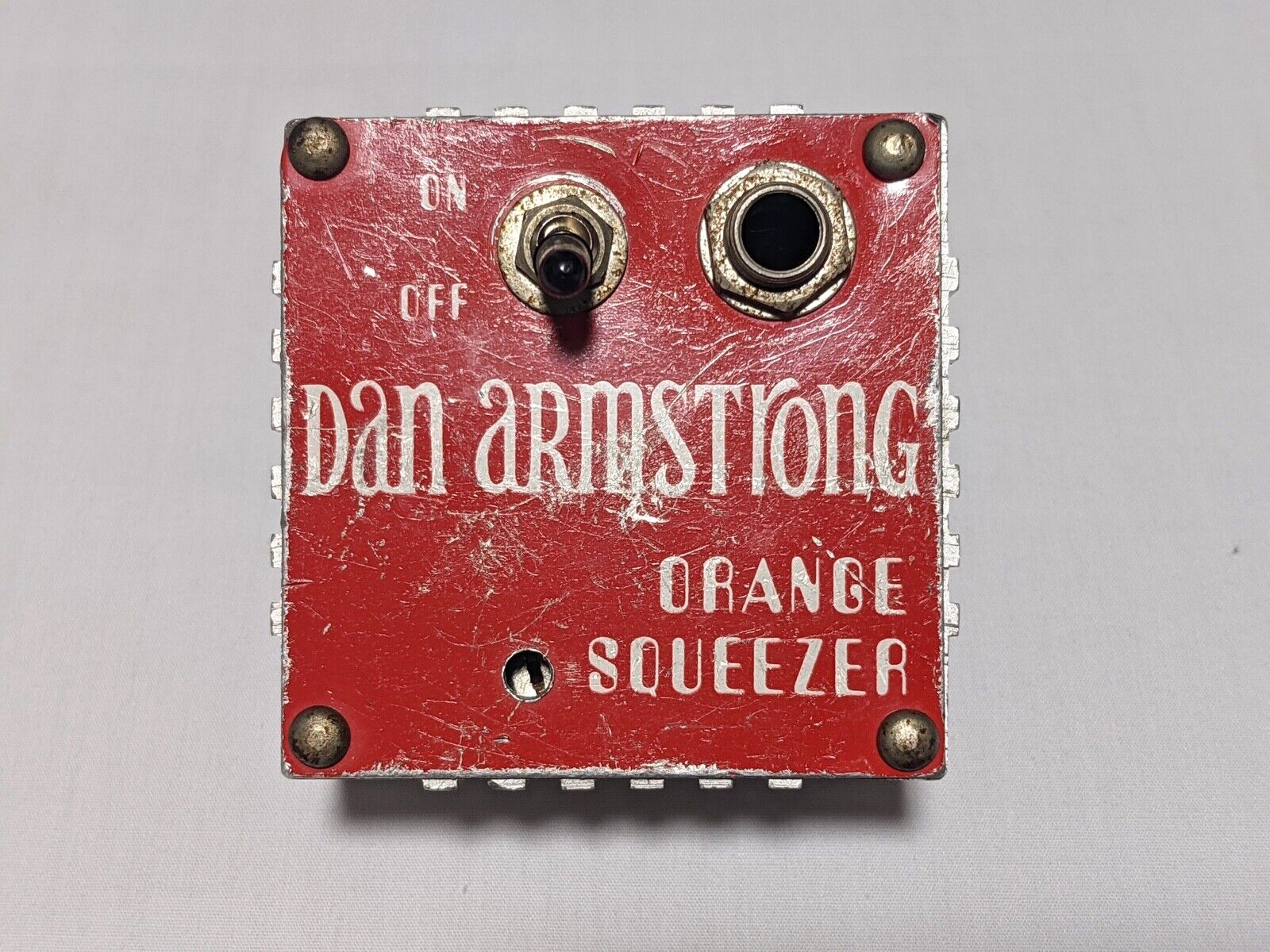 Vintage Dan Armstrong Orange Squeezer Compressor Guitar Effect