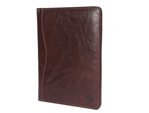 Premium Genuine Leather Portfolio Organizer with Document - Picture 3 of 6