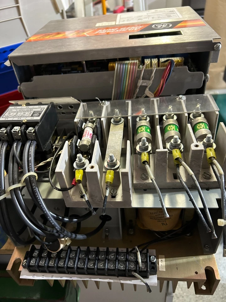 GE GENERAL ELECTRIC DC-300 Adjustable speed drive 10HP 10 HP 7VXES137CD01 Regen - Image 4 of 4