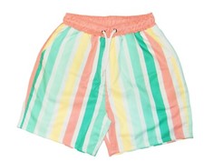 NWT BOYS size 5-6 PASTEL SUMMER STRIPED SWIM TRUNKS