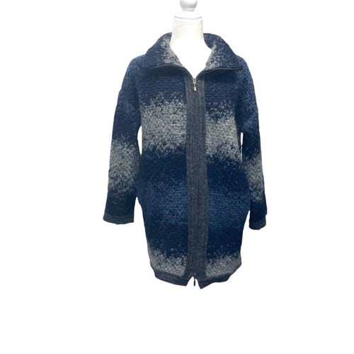 Anthropologie Le Phare de la Baleine Small Wool Blend Full Zip Cardigan