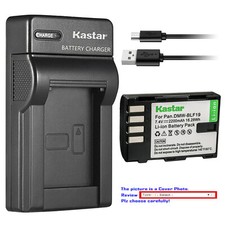 Kastar Battery Slim USB Charger for Panasonic DMW-BLF19 BLF19E & Lumix DMC-GH3