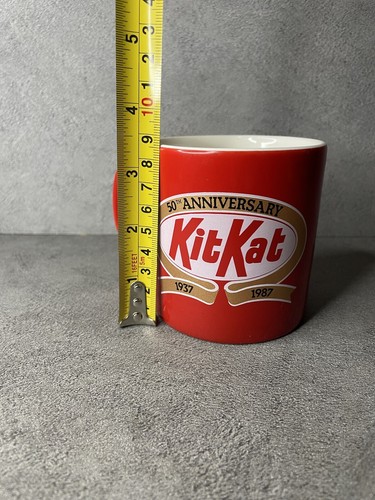 Kit Kat 50th Anniversary Commemorative Mug 1937-1987 Vintage Collectors Piece - Foto 17 di 17