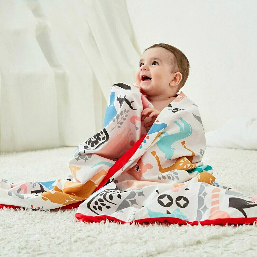 Baby Girls Boys Cartoon Sleeping Bag Sleepsack Swaddle Wrap