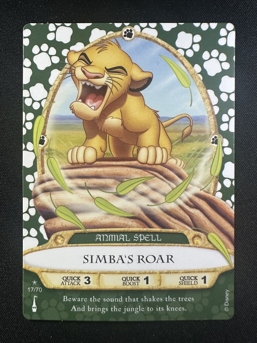 Sorcerers of the Magic Kingdom 17/70 Simba's Roar Rare NM | eBay