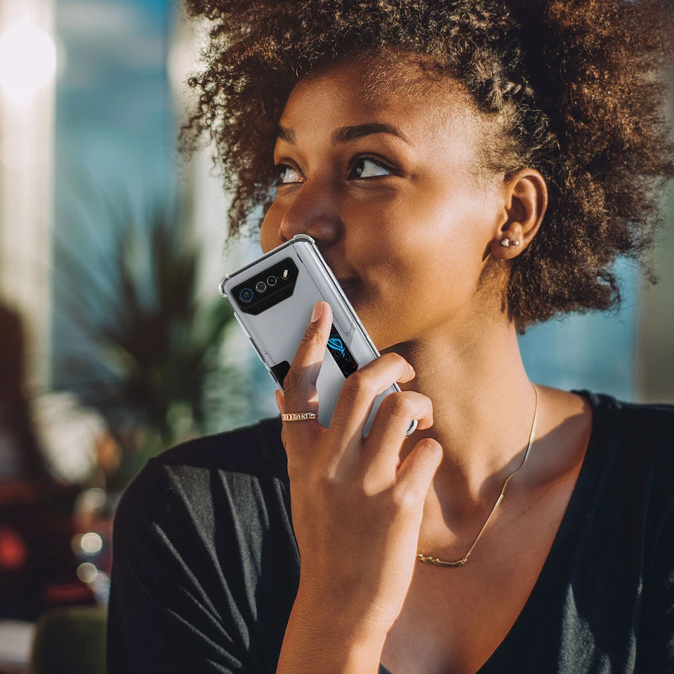 COVER TRASPARENTE PER ASUS ROG Phone 7 Ultimate trasparente CON PROTEZIONE PER  - Immagine 3 di 4