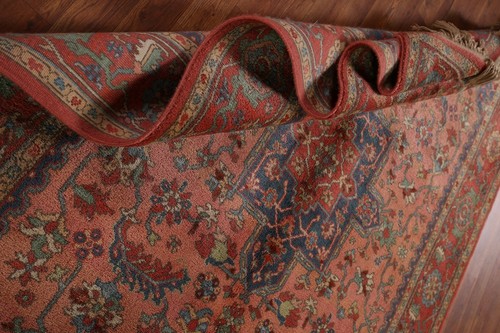 Pink Karastan Living Room Area Rug 6x9 Floral Traditional Living Room Carpet - Picture 17 of 21
