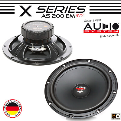 Lautsprecher Audio System AS200 EM EVO Tiefmitteltöner 20cm 120WRMS 3 Ohm 90 dB