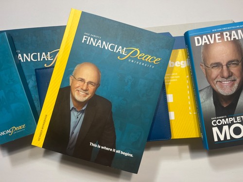 Dave Ramsey's Financial Peace University Kit 10 Audio Book Workbook Box Set Book - Picture 5 of 5