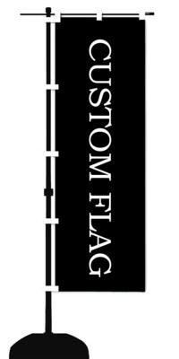 Nobori Flag Banner Advertising Customize Car Race Outdoor Mini Commerce
