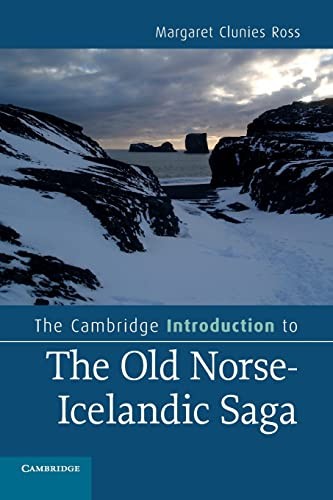 The Cambridge Introduction to the Old Norse-Icelandic Saga (Camb