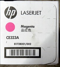 New Sealed Authentic HP CE323A Toner Cartridge - Magenta 128A FREE SHIP US 
