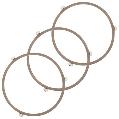 3 PCS Mikrowellen-radring Mikrowellen-drehteller-tellergestell Drehring Für Die