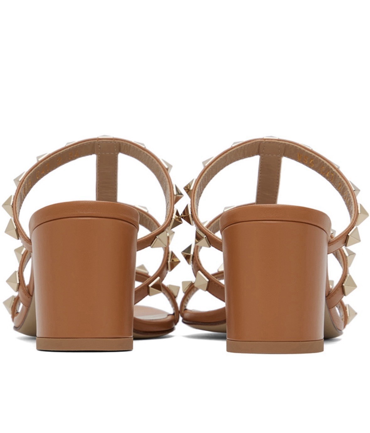 Valentino GaravaniRockstud 60MM Calfskin Leather Slide Sandals US 9/EU 39 thumbnail 3