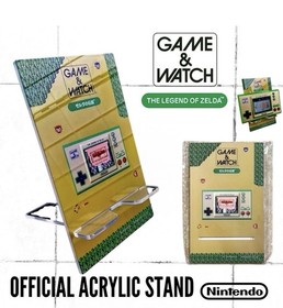 Display Stand for Game & Watch Zelda & Smartphones - Acrylic Desk Holder