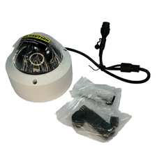 High Definition 6MP IR Vandal Dome Network IP Camera 2.8mm Smart IR LED PoE