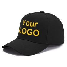 Personalised Baseball Cap, Hat any Custom Text/logo Embroidered/printed -Unisex
