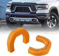 Orange Front Tow Hook Covers For Ram 1500 2019-2026 Hitch Cover Accessories