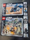 LEGO Star Wars Clone Scout Walker & Dropship 20th Anniversary 75261 & 75262