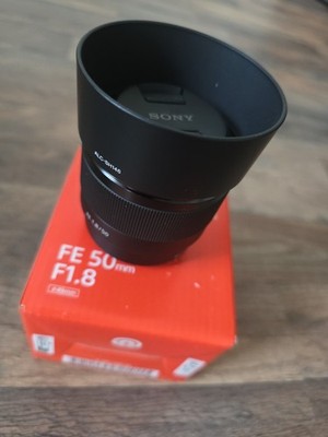 Sony - FE 50mm f/1.8 Standard Prime Lens for E-mount Cameras - Black