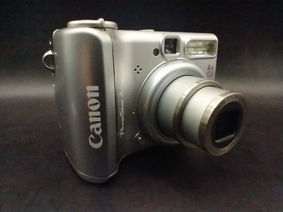 Canon PowerShot A540 6MP Digital Camera 4x Zoom Tested Works