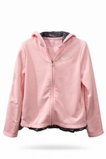 Nike Girl's Therma-Fit Full Zip Fleece Hoodie Size L  6x  Pink /Grey