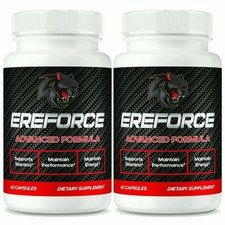  2 Pack Ereforce Pills for Men Advanced Ere Force for Male Health Support 60ct