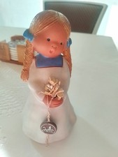 Jullar Blumenmädchen Keramik Vintage Keramikfigur Handarbeit Spanien