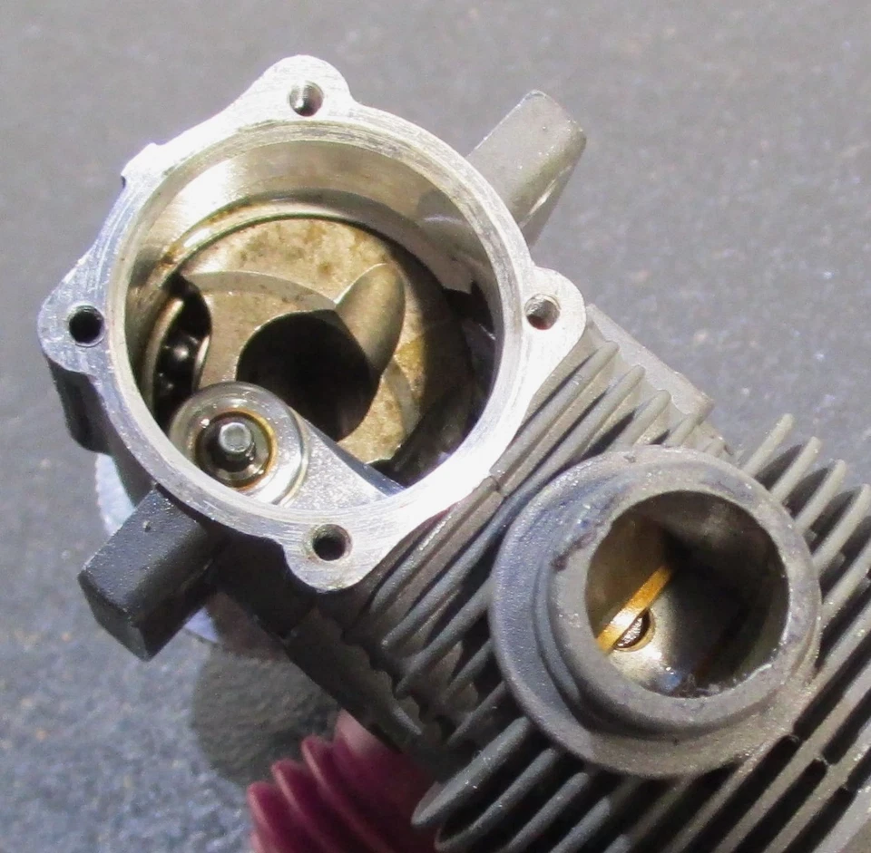 HPI Nitro Star F4.6 2 stroke glow engine with muffler for Savage X4.6, used f/s - Image 4 of 4