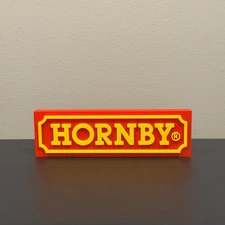 Hornby Hobbies decor sign 3d printed display