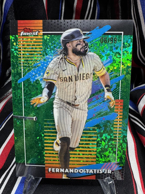 Fernando Tatis Jr. - #06/99 - UNCOMMON GREEN MINI-DIAMOND - 2026 Topps Finest