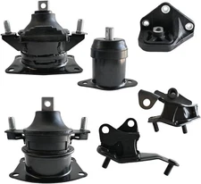 Engine Motor Transmission Mount Set 6pcs Compatible with Honda Accord 2.4L Au...