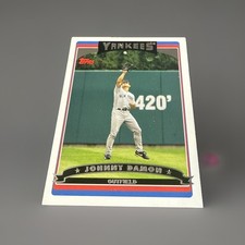 2006 Topps Johnny Damon #185 NM New York Yankees