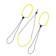 Scuba Diving Adjustable Wrist Lanyard 3-Pack Bundle, Yellow