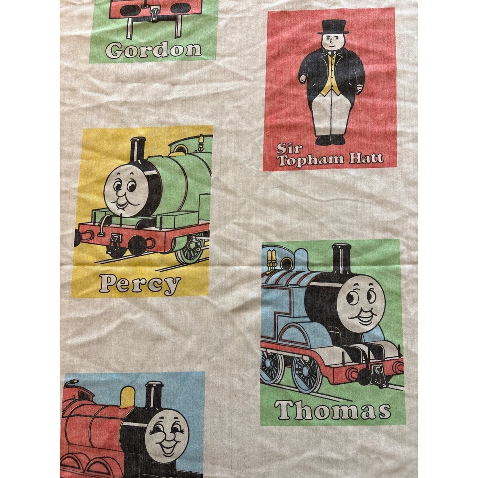 Thomas the Tank Engine and friends 1992 top sheet twin 64x94 - Image 4 of 4