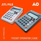 Custom Pocket Operator Case STL File - Sleek Protection for Your PO